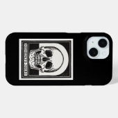 Memento Mori Totenkopf Kunst Case-Mate iPhone Hülle (Rückseite (Horizontal))