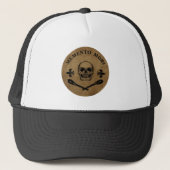 Memento mori truckerkappe (Vorderseite)
