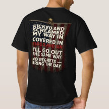 Memento Mori US Flag Tee 🪖 Veteranen Stolz