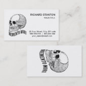 Memento mori visitenkarte (Vorne/Hinten)
