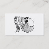 Memento mori visitenkarte (Rückseite)