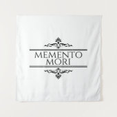 Memento Mori Wandteppich (Vorderseite)