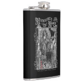 Memento Mori Whisky-Flasche Flachmann (Rechts)