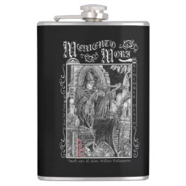 Memento Mori Whisky-Flasche Flachmann