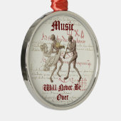 Memento mori X-mas Ornament VI Aus Metall (Rechts)