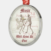 Memento mori X-mas Ornament VI Aus Metall (Links)
