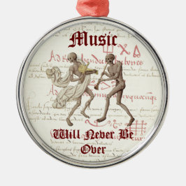 Memento mori X-mas Ornament VI Aus Metall