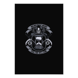 memento mori your time will come fotodruck