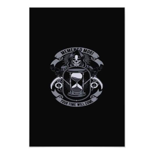 memento mori your time will come fotodruck (Vorne)