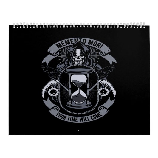 Memento mori your time will come kalender (Titelbild)