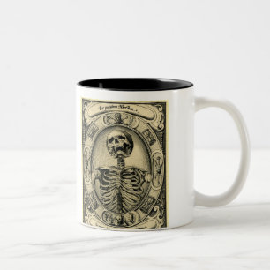 Memento Mori Zweifarbige Tasse