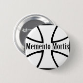 Memento mortis Querikone Button (Vorne & Hinten)