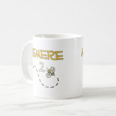 Memere 2 Biene Kaffeetasse (Vorderseite Links)
