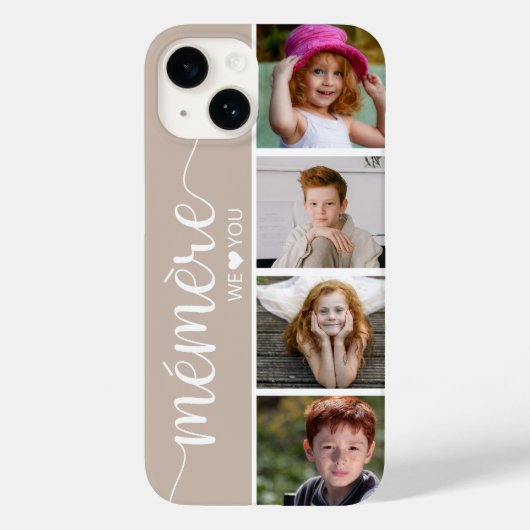 Mémère 4 Foto Case-Mate iPhone Hülle (Rückseite)