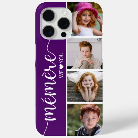 Mémère 4 Foto Case-Mate iPhone Hülle (Rückseite)
