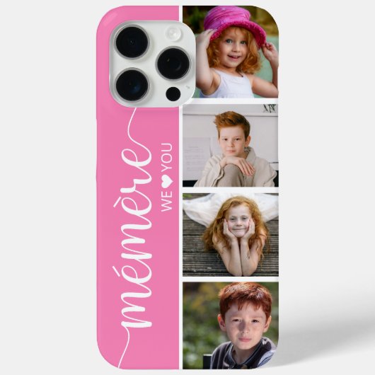Mémère 4 Foto Case-Mate iPhone Hülle (Rückseite)