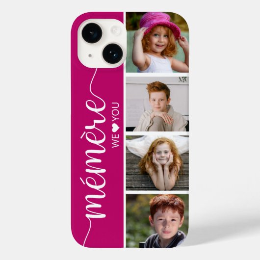 Mémère 4 Foto Case-Mate iPhone Hülle (Rückseite)