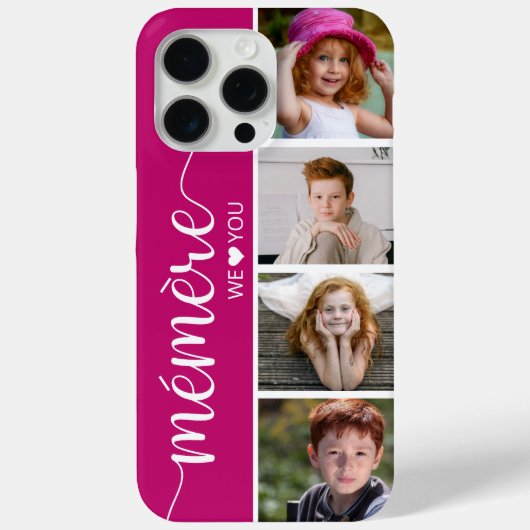 Mémère 4 Foto Case-Mate iPhone Hülle (Rückseite)