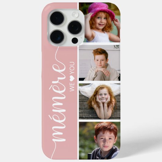 Mémère 4 Foto Case-Mate iPhone Hülle (Rückseite)