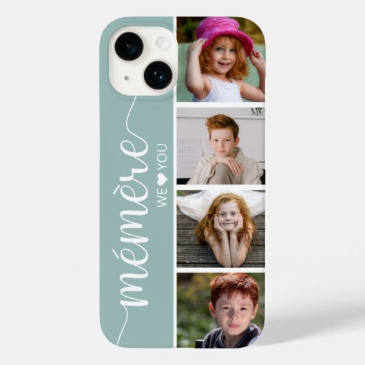 Mémère 4 Foto Case-Mate iPhone Hülle (Rückseite)
