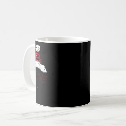 Memere Claus Xmas Happy New Santa Claus Merry Chri Kaffeetasse (Vorderseite Links)