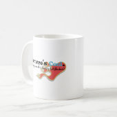 Memere hat Hitzewallungen Kaffeetasse (Vorderseite Links)