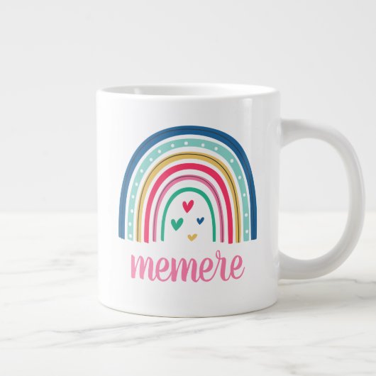 Memere Rainbow Jumbo-Tasse (Rechts)