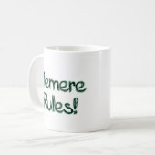 Memere Regeln! Kaffeetasse (Vorderseite Links)
