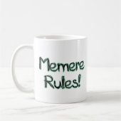 Memere Regeln! Kaffeetasse (Links)