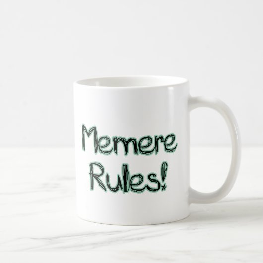 Memere Regeln! Kaffeetasse (Rechts)