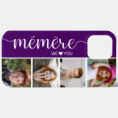 Mémère We Liebe You Foto Case-Mate iPhone Hülle (Rückseite (Horizontal))