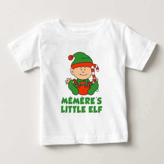 Memere's Little Elf Baby T-shirt (Vorderseite)