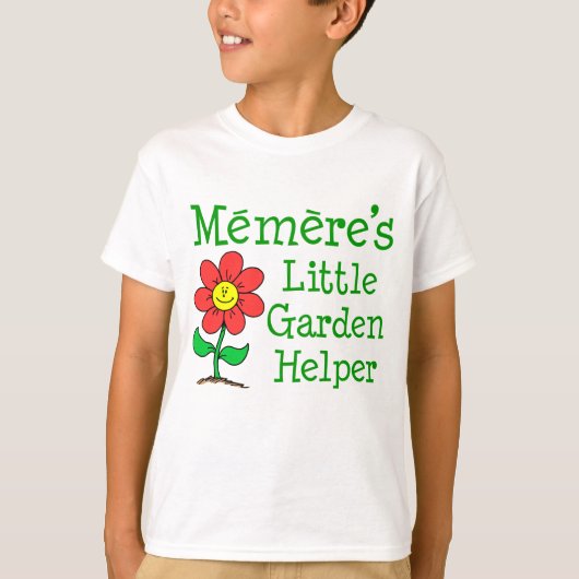 Memere's Little Garden Helper T-Shirt (Vorderseite)
