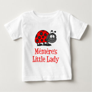 Memere's Little Lady Baby T-shirt
