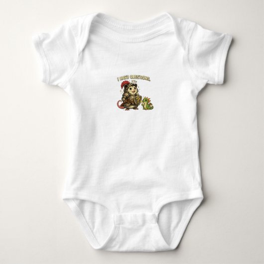Memes Baby Strampler (Vorderseite)