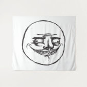 memes Me Gusta Wandteppich (Vorderseite (Horizontal))