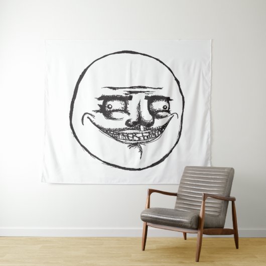 memes Me Gusta Wandteppich (Beispiel (Horizontal))