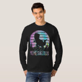 Memesaurus Rex Dinosaur Meme Saurus Tye Die Matchi T-Shirt (Vorne ganz)