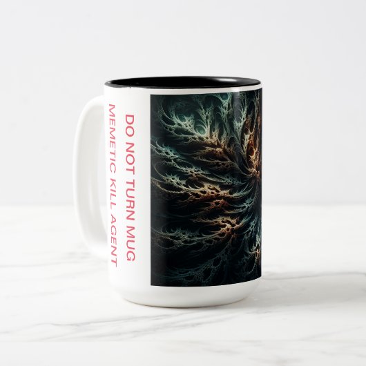 MEMETIC KILL AGENT ZWEIFARBIGE TASSE (Vorderseite Links)