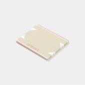 Memo [Art Deco] Post-it Klebezettel (angewinkelt)