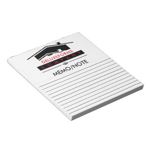 Memo-Hinweis für Black Roof Notizblock