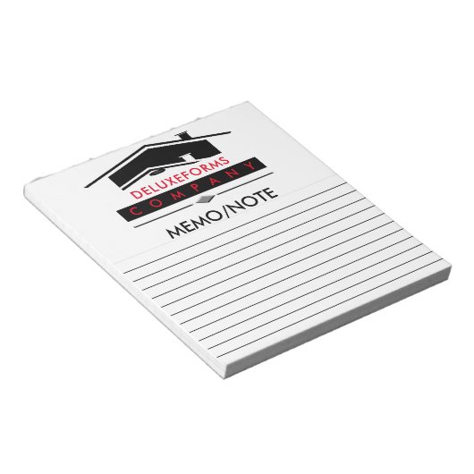 Memo-Hinweis für Black Roof Notizblock (angewinkelt)