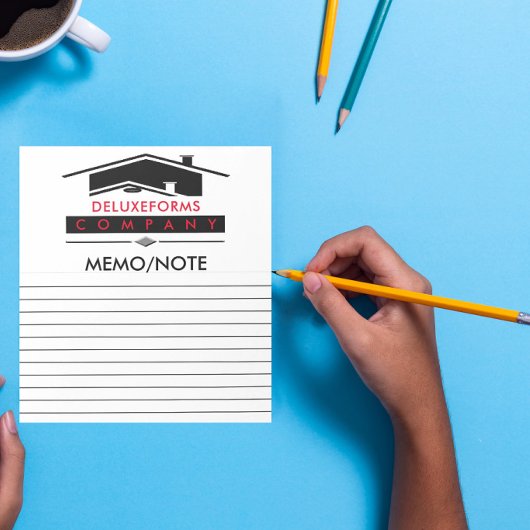 Memo-Hinweis für Black Roof Notizblock