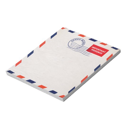 Memo-Pad der Luftpost Notizblock (Rotiert)