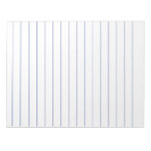 Memo Pad mit Lines Business Lined Vintag Notizblock (Vorderseite)
