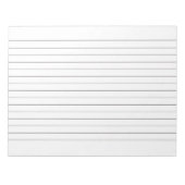 Memo Pad mit Lines Business Lined Vintag Notizblock (Vorderseite)