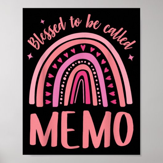 Memo  poster (Vorne)