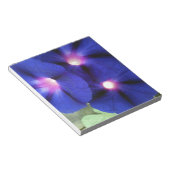 Memo zur Blume des Morning Glory Notizblock (angewinkelt)