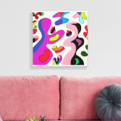 Memoir De Fleurs Leinwanddruck (Insitu (Wohnzimmer))