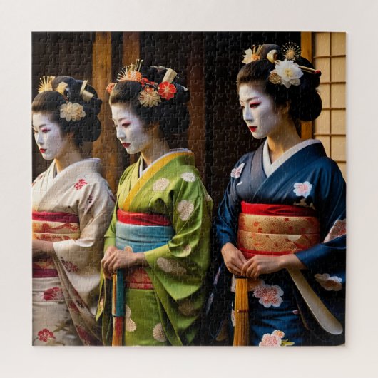 Memoiren von Maiko: Geisha-Lehre Puzzle (Vertikal)